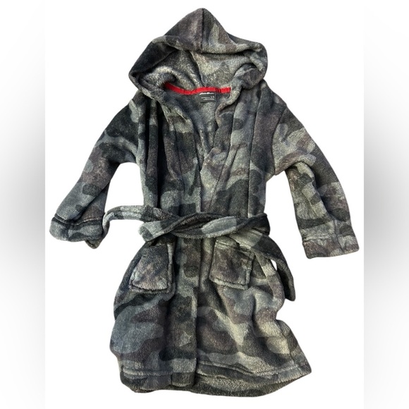 Kids Camouflage Pajama Robe - Picture 1 of 4